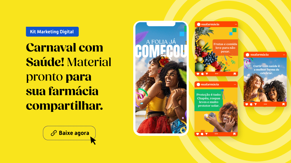 Kit Marketing Digital – Carnaval com Saúde