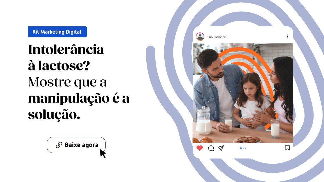 Kit Marketing Digital – Intolerância à lactose?